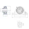 Корпус із підшипником SY 1.3/4 TF SKF