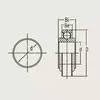 Подшипник 203KPP51-YS1 PEER