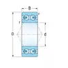 Підшипник 3208-2RSR KINEX