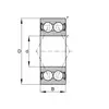 Подшипник 3200 BB-2RSR-TVH FAG