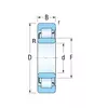 Подшипник 32205 (NU 205 ETNG) KINEX