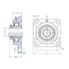 Корпус с подшипником FYJ 35 KF SKF
