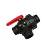 Кран 3-х ходовойКран 3-х ходовий, муфта T6, 1 1/2" Full port (Італія) ARAG
