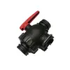 Кран 3-х ходовой, муфта T6, M/F/M, ARAG
