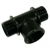 Тройник (папа G1"x2, мама G1") (37810949) ARAG
