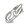 Прокладка блока соленоидов КПП на (JCB) 813/10175