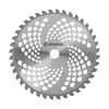 Нож для мотокосы Ø255x25.4 мм 40T с твердосплавными напайками