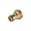Адаптер латунный на коннектор 1/2" с наружной резьбой 3/4" STORM