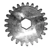Шестерня консоли приводного колеса Z=25 (Тодак).