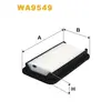 Фільтр повітря Fiat Sedici; Suzuki SX-4 Wix Filters (WA9549)