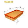 Фільтр повітря Ford Fiesta IV (96-02), Focus, Tourneo Connect, Transit Connect Wix Filters (WA6535)
