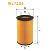 Фільтр оливи Opel Astra G (Astra II), Frontera B, Omega B, Signum, Sintra, Vectra B/C, Wix Filters (WL7228)