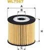 Масляный фильтр Hyundai Kona, Tucson II 1.6 CRDi Wix Filters (WL7567)