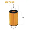 Фільтр оливи Honda Accord VIII (03-), CR-V II, FR-V Wix Filters (WL7430)