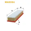 Фильтр воздуха Citroen C4; Peugeot 206/206 SW, 307/307 SW Wix Filters (WA9594)