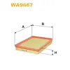 Фильтр воздуха Kia Carens II, Magentis II Wix Filters (WA9667)
