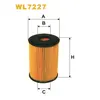 Фільтр оливи Mercedes A (W168), Vaneo (W414) Wix Filters (WL7227)