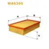 Фільтр повітря Audi 100, A6 (4A/C4), A6 Quattro/Allroad Wix Filters (WA6366)
