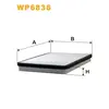 Фильтр салона Peugeot 405 Wix Filters (WP6836)