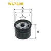 Масляный фильтр Alfa Romeo 147, 156, 166, Crosswagon Q4, GT; Fiat Bravo II, Doblo I, Idea Wix Filters (WL7308)