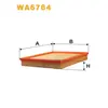 Фильтр воздуха Opel Astra G/Cabrio/Coupe (Astra II), Zafira I, Zafira II; Vauxhall A Wix Filters (WA6764)