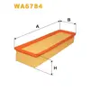 Фільтр повітря Citroen Berlingo II, C2, C3, C3 II; Peugeot 1007, 207, Partner II Wix Filters (WA6784)