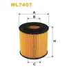 Фільтр оливи Mazda 3 (BK), 6 (GG/GY), 6 (GH), CX-7, MPV Wix Filters (WL7407)