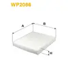 Фільтр салона Audi A1; Seat Ibiza V, Toledo IV; Skoda Fabia II; Rapid, Roomster; VW Po Wix Filters (WP2086)
