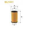 Фільтр оливи Wix Filters (WL7451) - (Hyundai Grandeur, Sonata; Kia Opirus, Sorento)