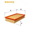 Фільтр повітря Ford Focus Cabrio, Focus C-Max, Focus II; Volvo C30, S40 II, V50 Wix Filters (WA9408)