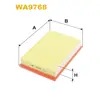 Фільтр повітря Chevrolet Aveo II Wix Filters (WA9768)