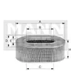Фільтр повітря Mann-Filter (C 1861)