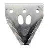 Сегмент ножа John Deere 1096106 Z=19 (крупна насічка)80х76х3мм.d=6мм