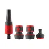 Насадка для поливу 1/2", конектор з аквастопом 1/2" для шлангу 3/4", адаптер 1/2 і 3/4 INTERTOOL GE-0028
