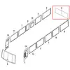 Скло заднє автобуса OTOKAR NAVIGO T 13R01-67159-AA
