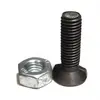 Спецболт 1199B М10х35 (10.9) с 2-мя упорами DIN11014 черн. с гайкой Unibolt 629003513