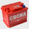 Автомобільний акумулятор 60Ah CRONA (+/-) EN520 Полярність L+