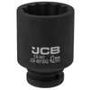 Головка торцева ударна глибока 3/4" 42 мм (12-гранна) JCB Tools JCB-46810042