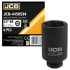 Гoлoвкa тopцeвa удapнa глибока 1/2" 34мм (6-гранна) JCB Tools JCB-4458534
