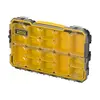 Органайзер 2/3 мілкий з прозорою кришкою Stanley "Fatmax Pro"; 14 лотків 43х 27х 6.4 см