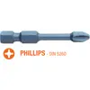 Насадка отверточная ударная USH Blue Shock : Phillips PH2 x 50 мм Torsion удлиненная Уп. 5 шт.