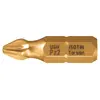Насадка отверточная USH ISOTIN : Pozidriv PZ2 x 25 мм. Torsion титановое покрытие. Уп. 10 шт.
