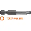 Насадка викруткова USH Industry "тонке жало" BallEND TORX T10K x 50 мм подовжена Уп. 5 шт.