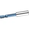 Держатель насадок отверточных ударный магнитный магнитный USH BLUE SHOCK : 1/4" L= 60 мм