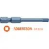 Насадка отверточная ударная USH Blue Shock : Robertson R3 x 50 мм torsion Уп. 5 шт.