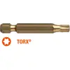 Насадка отверточная USH ISOTIN TORX T40 x 50 мм Torsion удлиненная Уп. 10 шт.