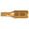 Насадка отверточная USH ISOTIN : TORX T25 x 25 мм. Torsion титановое покрытие. Уп. 10 шт.