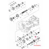 Вал КПП P4110