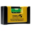 Рівень - міні STABILA Pocket PRO Magnetic магнітний : 7 х 2 х 4 см