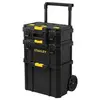 Ящик для інструмента модульний 3 секції STANLEY "QUICKLINK" на колесах макс. навант.- 45 кг V= 80л
